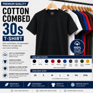 Cotton Combed 30s T-Shirt