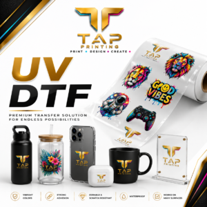 Premium UV DTF Sticker Transfer