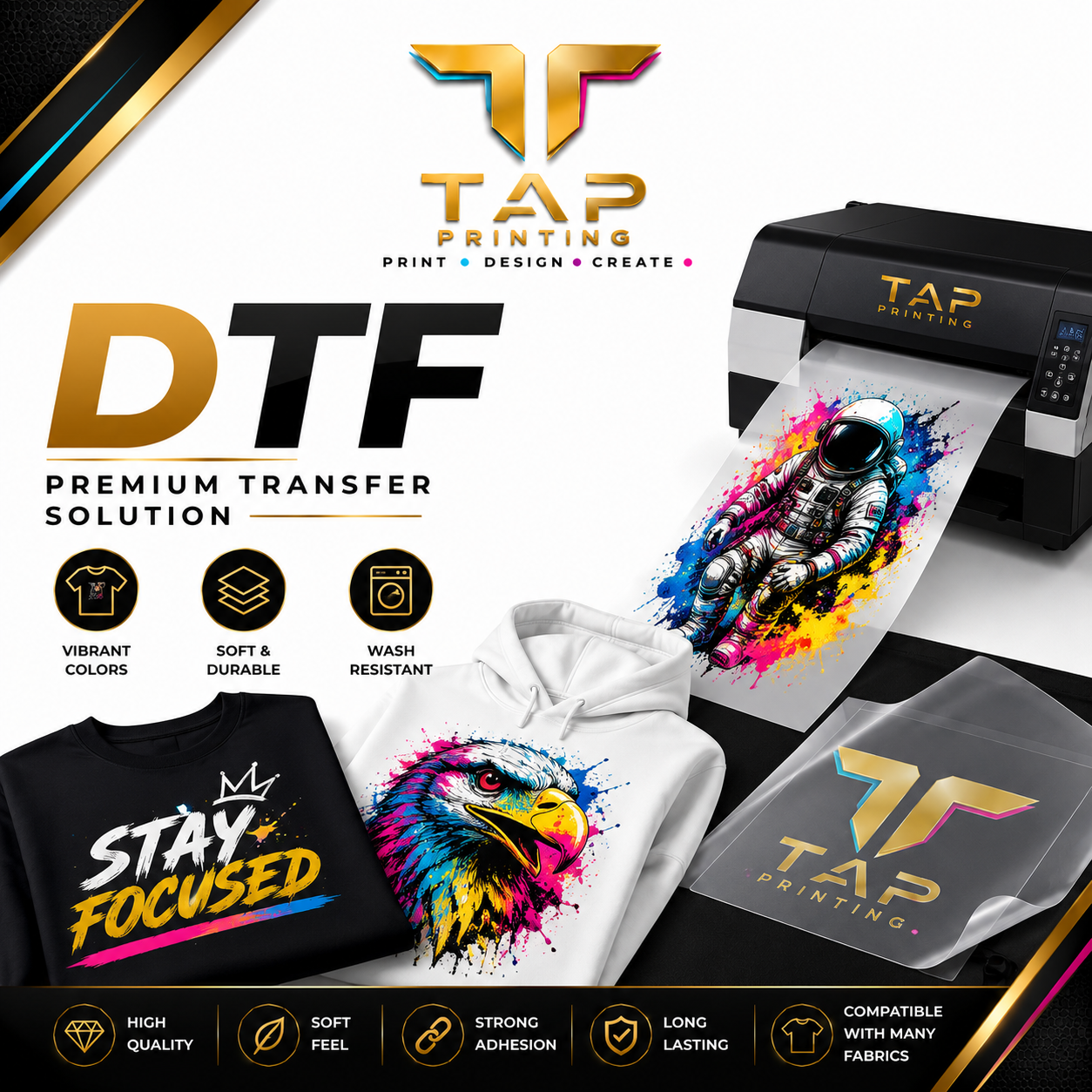 Premium DTF Gang Sheet Printing